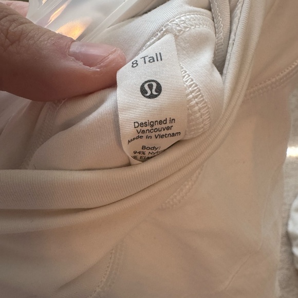 Lulemon White Pace Rival Mid-Rise Skirt Long - Picture 3 of 3